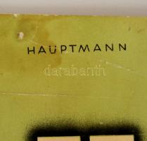 cca 1935 Hohner harmonika reklám plakát, színes litográfia. Hauptmann grafika, Klösz nyomda, f.k. Gr...