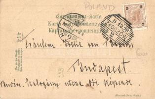 1899 Brody, Granica rosyjska, Pomnik Korzeniowskiego na Rojekówce, Mala cerkiew. Nakladem Feliksa We...