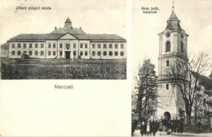 Marcali, Állami polgári iskola, Római katolikus templom