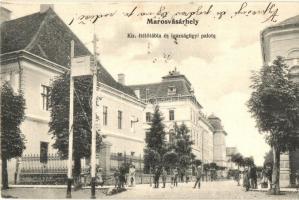 Marosvásárhely, Targu Mures; Kir. ítélőtábla és igazságügyi palota / court and palace of justice (EB)