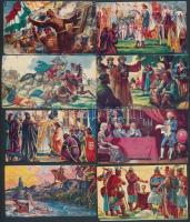 Gyűjthető képek a II., III és IV. Szent István album gyűjtőképiből, 4+8+8 db, összesen 20 db