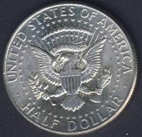 USA 1964. 1/2$ Ag "Kennedy" T:2