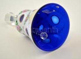 Csengő, több rétegű, kézzel festett, jelzés nélkül, hibátlan, m:13 cm