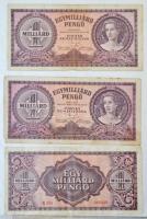 ~190db-os rendkívül tartalmas, vegyes, nagyrészt magyar bankjegy tétel albumba rendezve, benne &quot...