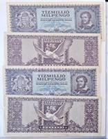 ~190db-os rendkívül tartalmas, vegyes, nagyrészt magyar bankjegy tétel albumba rendezve, benne &quot...