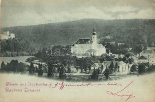 1898 Léka, Lockenhaus; látkép / general view (EK)