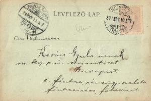 1898 Léka, Lockenhaus; látkép / general view (EK)