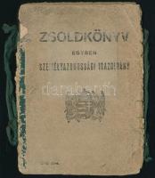 1943 Bp., Zsoldkönyv, egyben személyazonossági igazolvány, fényképpel