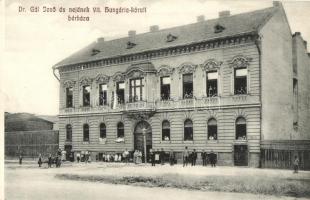 Budapest VII. Hungária körút, Dr. Gál Jenő és nejének bérháza