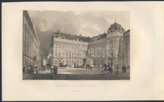 cca 1840 Wien acélmetszet 23x14 cm