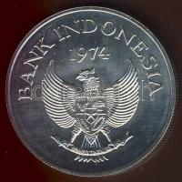 Indonézia 1974. 2000R Ag "Tigris" T:BU