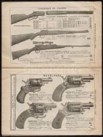 1913-1914 A párizsi Louvre Nagyáruház vadászfegyver-, lőszer és vadászfelszerelésének képes árjegyzé...