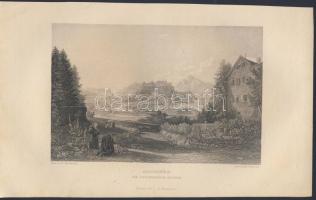 cca 1840 Wien / Bécs acélmetszet 23x14 cm