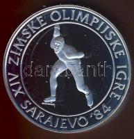 Jugoszlávia 1984. 100D Ag "Gyorskorcsolya" T:PP