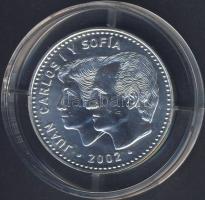 Spanyolország 2002. 12EUR Ag T:2