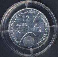 Spanyolország 2002. 12EUR Ag T:2