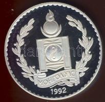 Mongólia 1992. 250T Ag "Lovak" T:PP