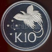 Pápua Új-Guinea 1975. 10K Ag T:PP