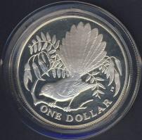 Új-Zéland 1980. 1$ Ag "Madár" T:PP