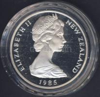 Új-Zéland 1985. 1$ Ag "Madár" T:PP