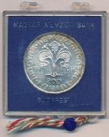 1978. 200Ft Ag "Első magyar aranyforint" plombált MNB plasztiktokban T:BU Adamo EM56