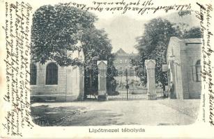 Budapest II. Lipótmezei tébolyda bejárata