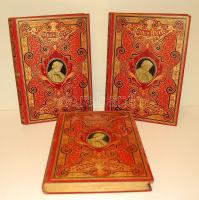 1824 Heinrich Heine művei 3 kötetben német nyelven metszetekkel / Heines works in 3 volumes with nice engravings