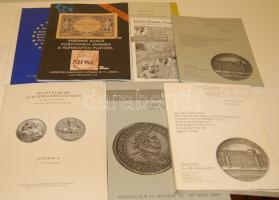 1992-2000. 10db klf külföldi numizmatikai árverési katalógus