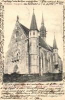 Máriafalva, Mariasdorf; Templom, Kirche. Verlag von A. P. A. / church (EK)