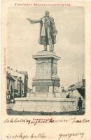 1899 Marosvásárhely, Targu Mures; Kossuth szobor. Bogdanffy István kiadása / statue (EK)