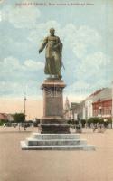 Marosvásárhely, Targu Mures; Bem szobor a Széchenyi téren / square, monument