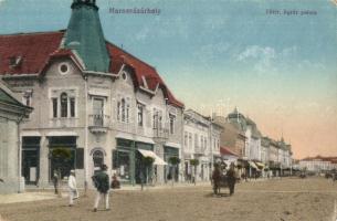 Marosvásárhely, Targu Mures; Fő tér, Agrár takarékpénztár palota / main square, savings bank