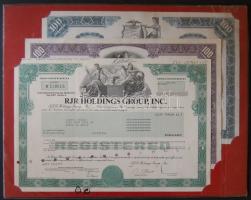 Dekoratív, modern amerikai részvények 6 klf db