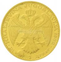 Jugoszlávia 1932. Dukát Au "I. Sándor" kukoricaszár ellenjegy (3,48g/0.986) T:1-
Yugoslav...