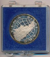 1978. "Argentína - Labdarúgó Világbajnokság" jelzetlen Ag emlékérem eredeti, sérült ÁPV pl...