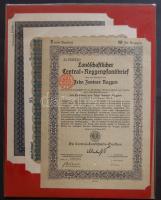 1920-40-es évek 6klf db dekoratív német részvény