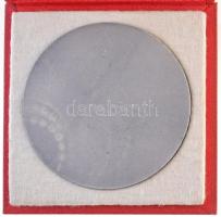 Iván István (1905-1968) "Budapest - Rákóczi Ferenc" ezüstözött Br emlékérem tokban (80mm) ...