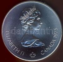 Kanada 1976. 5$ Ag "Olimpia-Úszás" T:1