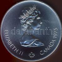 Kanada 1976. 5$ Ag "Olimpia-maraton" T:1