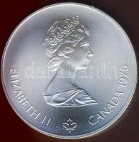 Kanada 1976. 5$ Ag "Olimpia-vívás" T:1