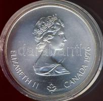Kanada 1976. 5$ Ag "Olimpia-vívás" T:1