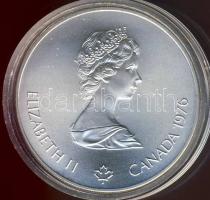 Kanada 1976. 5$ Ag "Olimpia-boksz" T:1