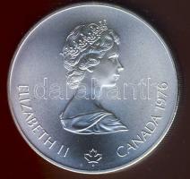 Kanada 1976. 5$ Ag "Olimpia-boksz" T:1