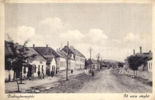 Bodrogkeresztúr, Fő utca