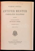 Verne Gyula: Antifer mester csodálatos kalandjai. 1-2. köt. Bp., é. n., Franklin. Díszes vászonkötés...