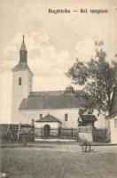 Bogártelke, Bagara; Református templom / Calvinist church (fa)