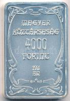 2001. 4000Ft Ag "100 éves a gödöllői művésztelep" T:BU