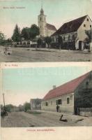 Bogdása, Római katolikus templom, Posta. Schwarcz Nagyvendéglője és vegyeskereskedése