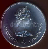 Kanada 1976. 10$ Ag "Olimpia-férfi gátfutás" T:1