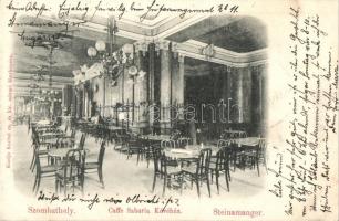 Szombathely, Caffe Sabaria kávéház, Knebel kiadása (EB)